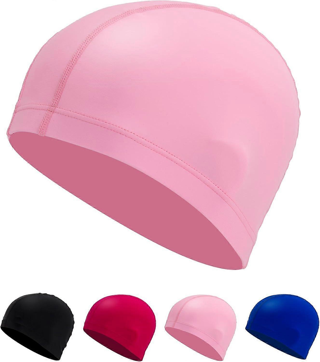 Fabric Swimming Cap  Comfortable, Durable & High Elastic