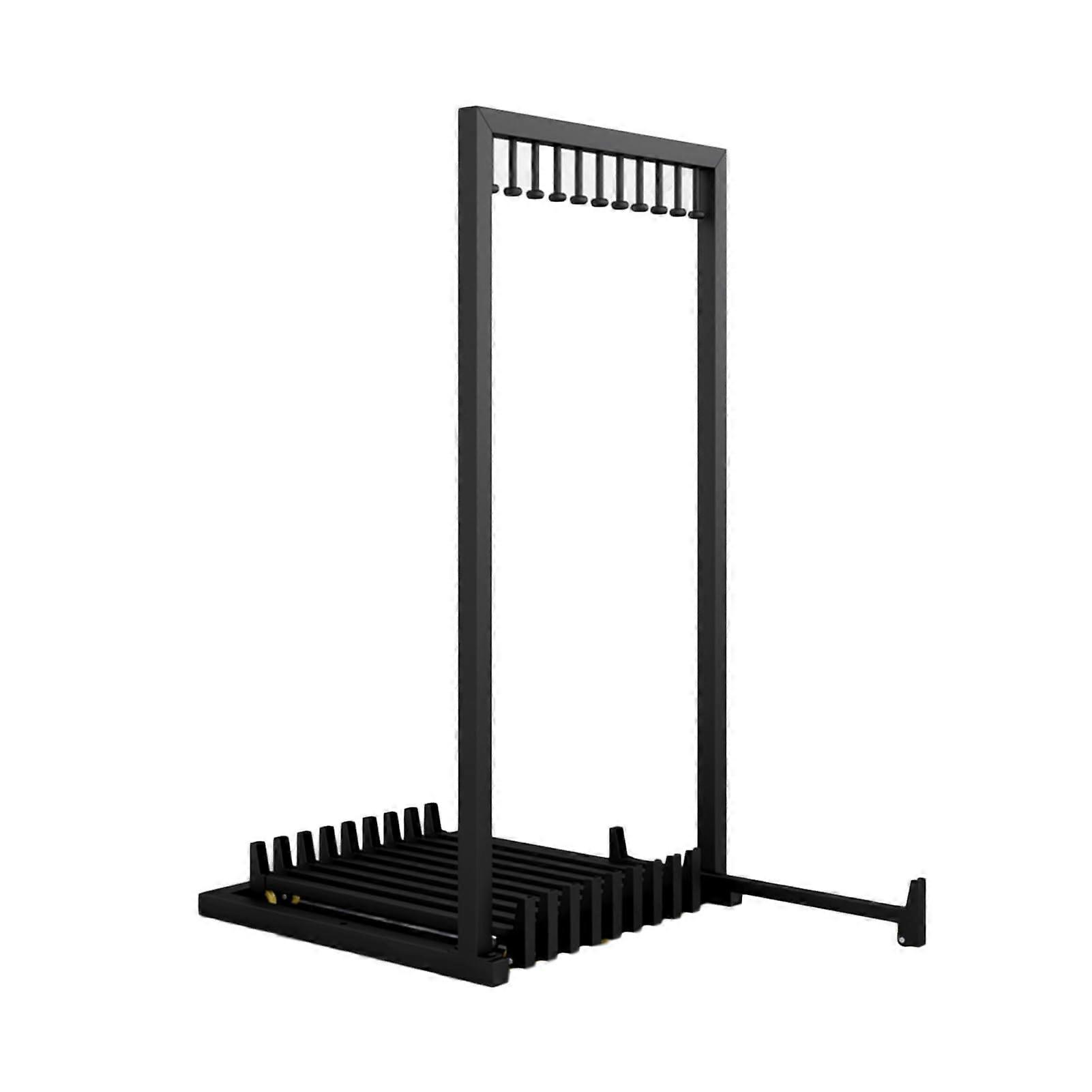 Tile Display Stand for Porcelain and Ceramic, Large Capacity Floorstanding Rack with MultiLayer Storage