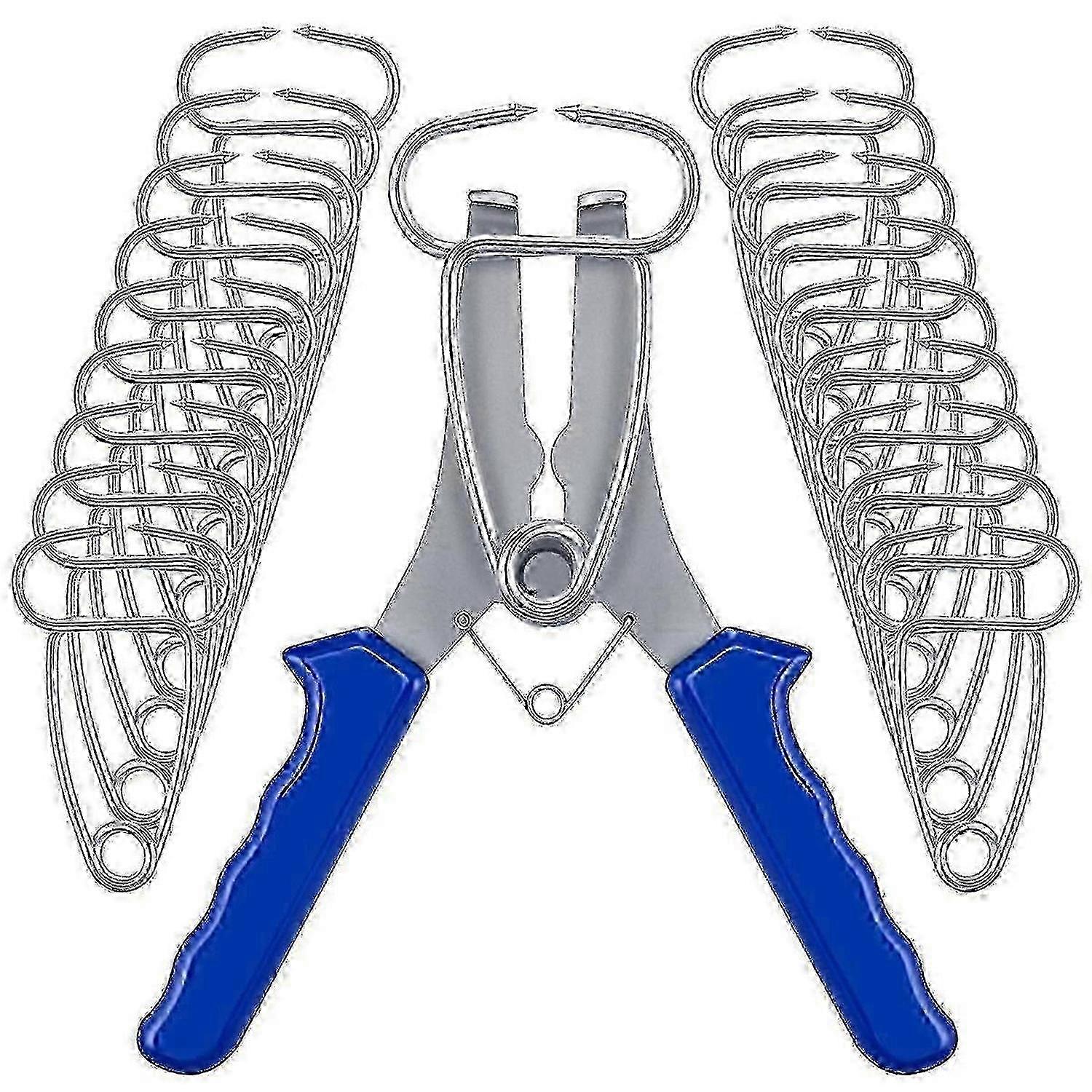 Mitering Spring Clip Set (20 clips with spring pliers)