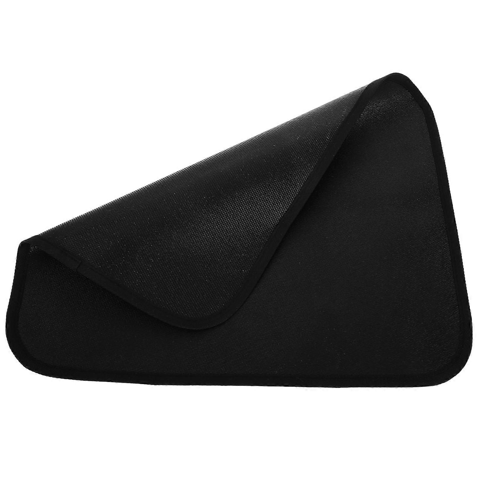 Fire Pit Mat for Deck Heat Resistant Fireproof Hearth Rug Outdoor Grill Protector Easy Clean