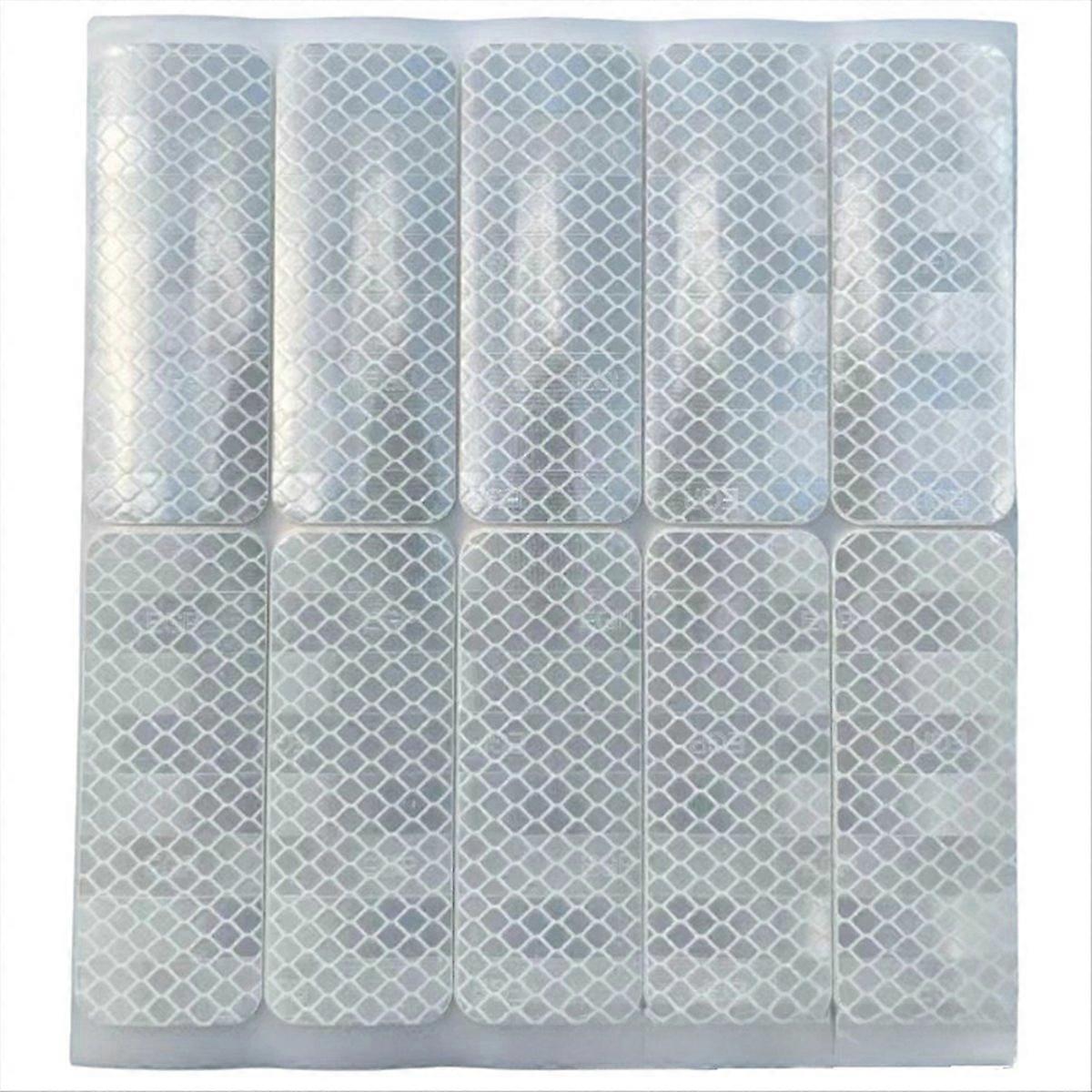 Car Bumper Reflective Stickers Reflective Warning Strips Tape B