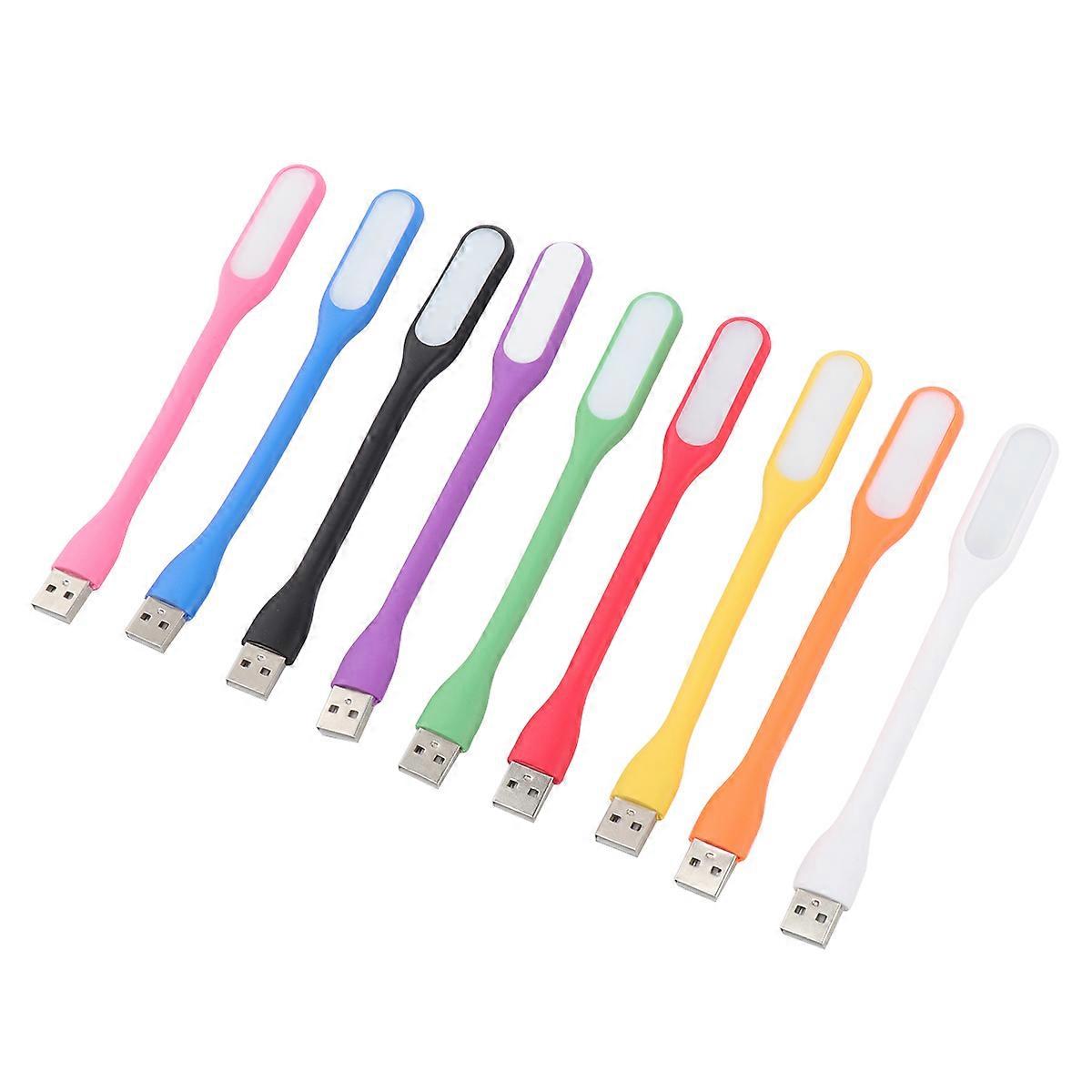 USB Reading Lamp Adjustable LED Night Light for Portable Use 10Pcs