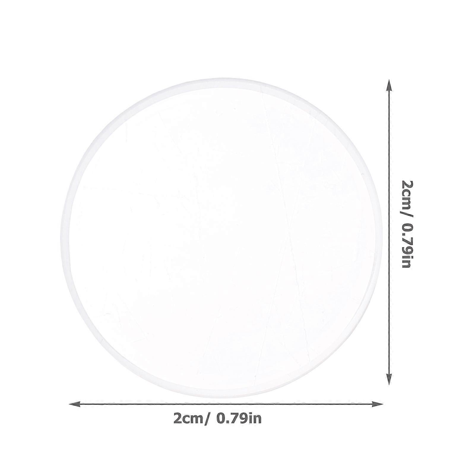Protective Lens Clear Quartz for Protection Use Round Coated
