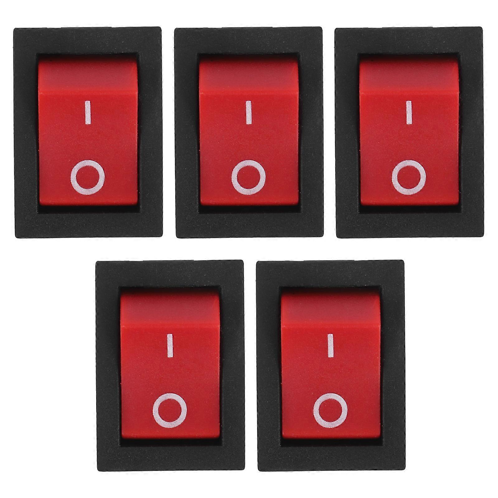 Water Dispenser Toggle Switch Heavy Duty Replacement with Light 5Pcs