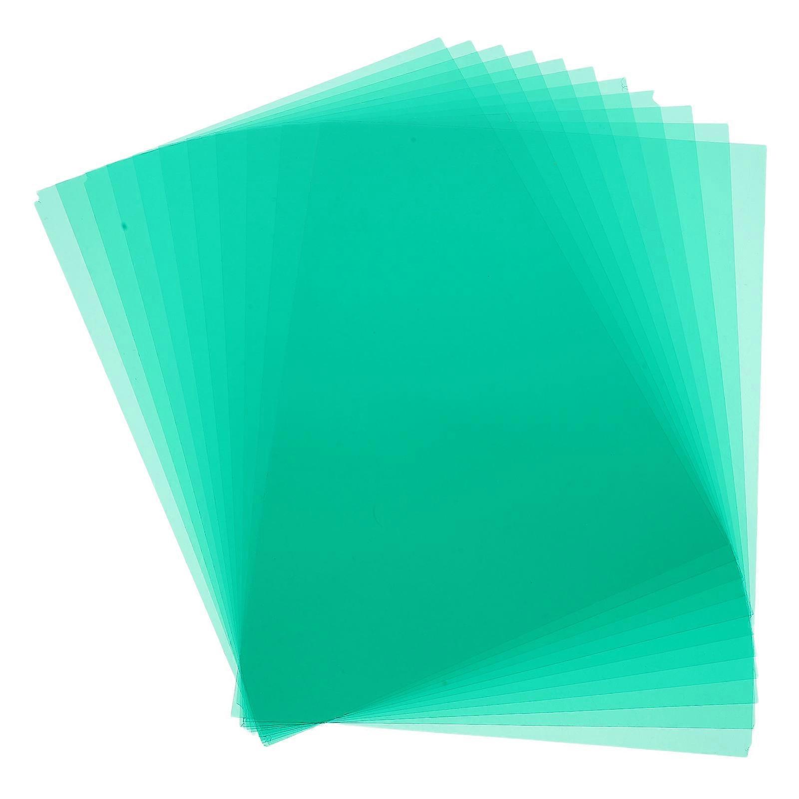 PVC Color Correction Lighting Gel Sheets for Scientific Use 50Pcs
