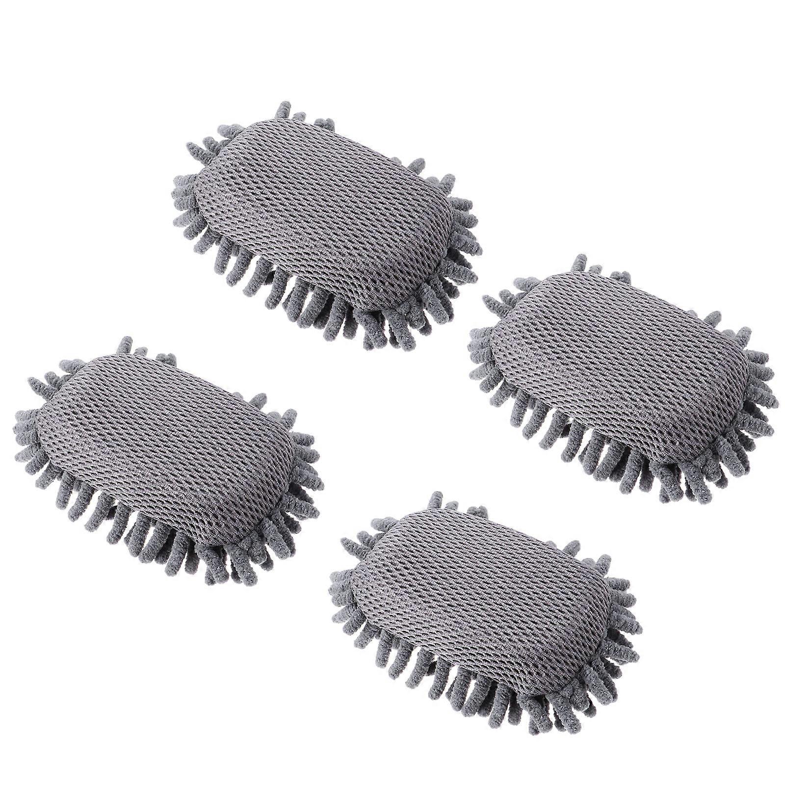 Chenille Blackboard Eraser for Cleaning School Use 4Pcs Set