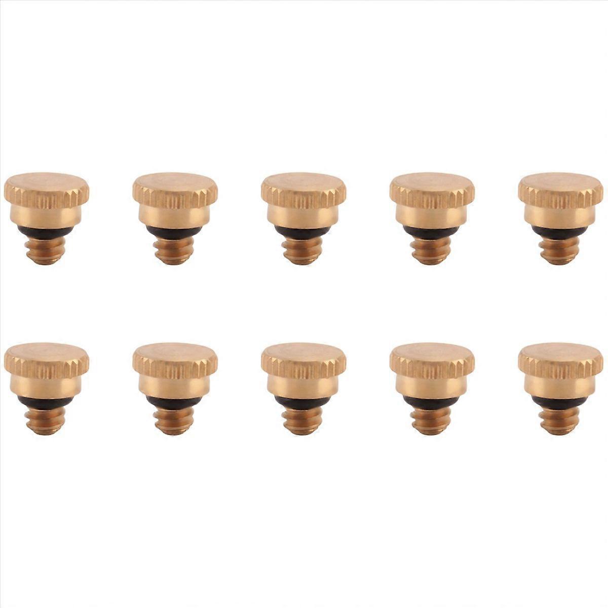 10PC 10/24 Screw Thread Brass Misting Nozzle Plug Low Pressure Nozzle