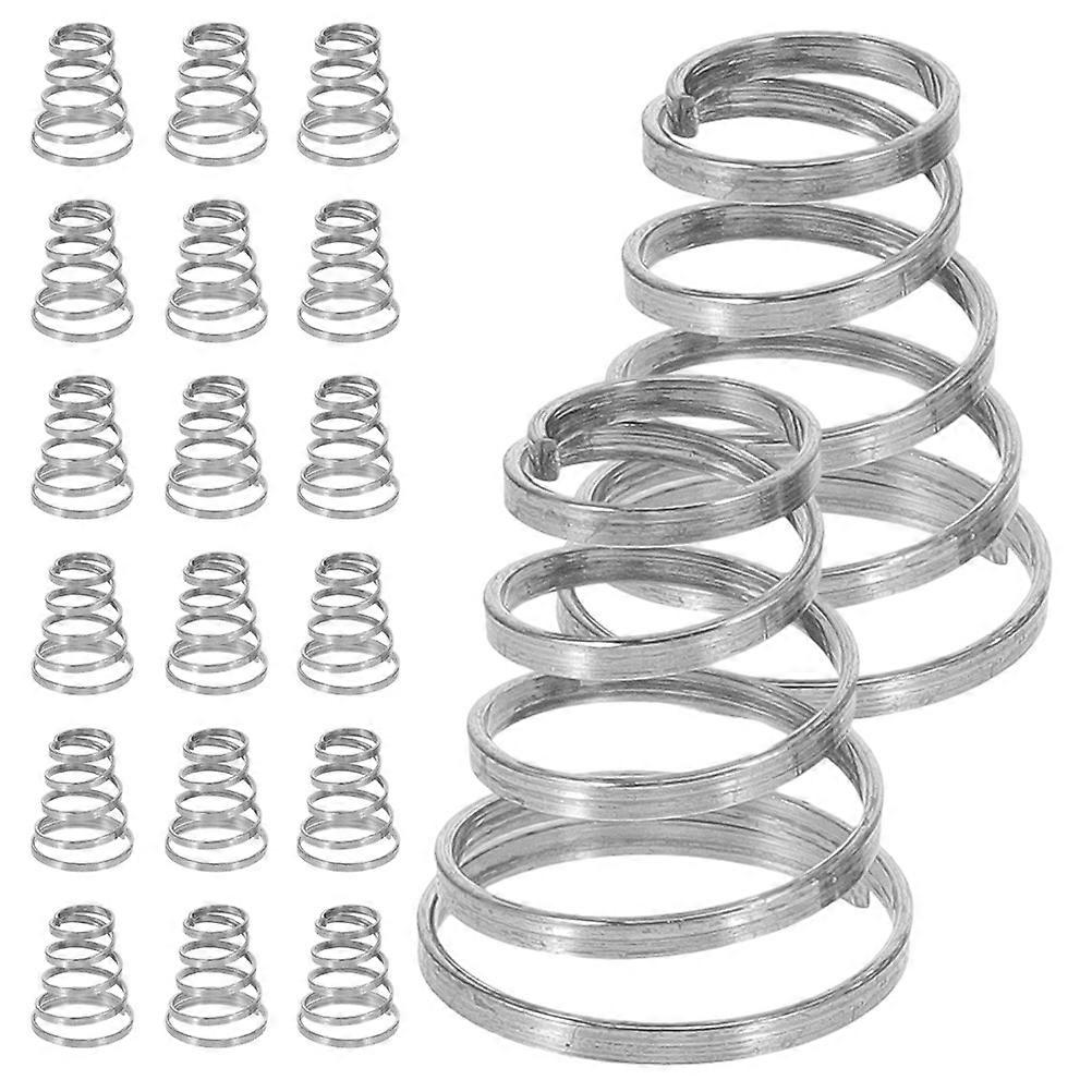 Silver Bike Wheel Skewer Spring for Quick Release 80Pcs Pack