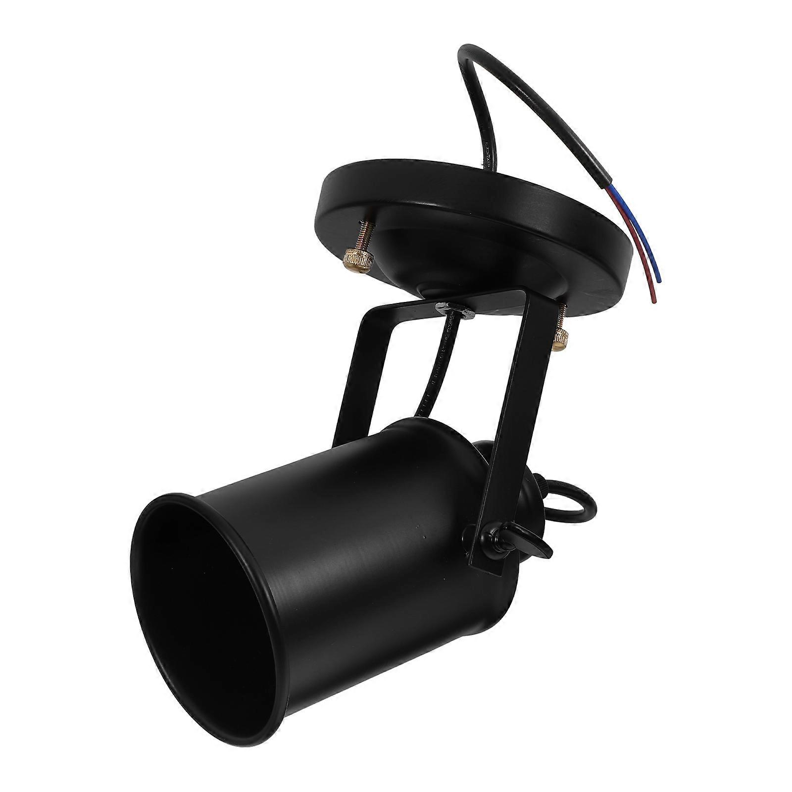 Track Lamp LED Track Light for Decor 1Pcs Metal Black Ceiling Spotlight