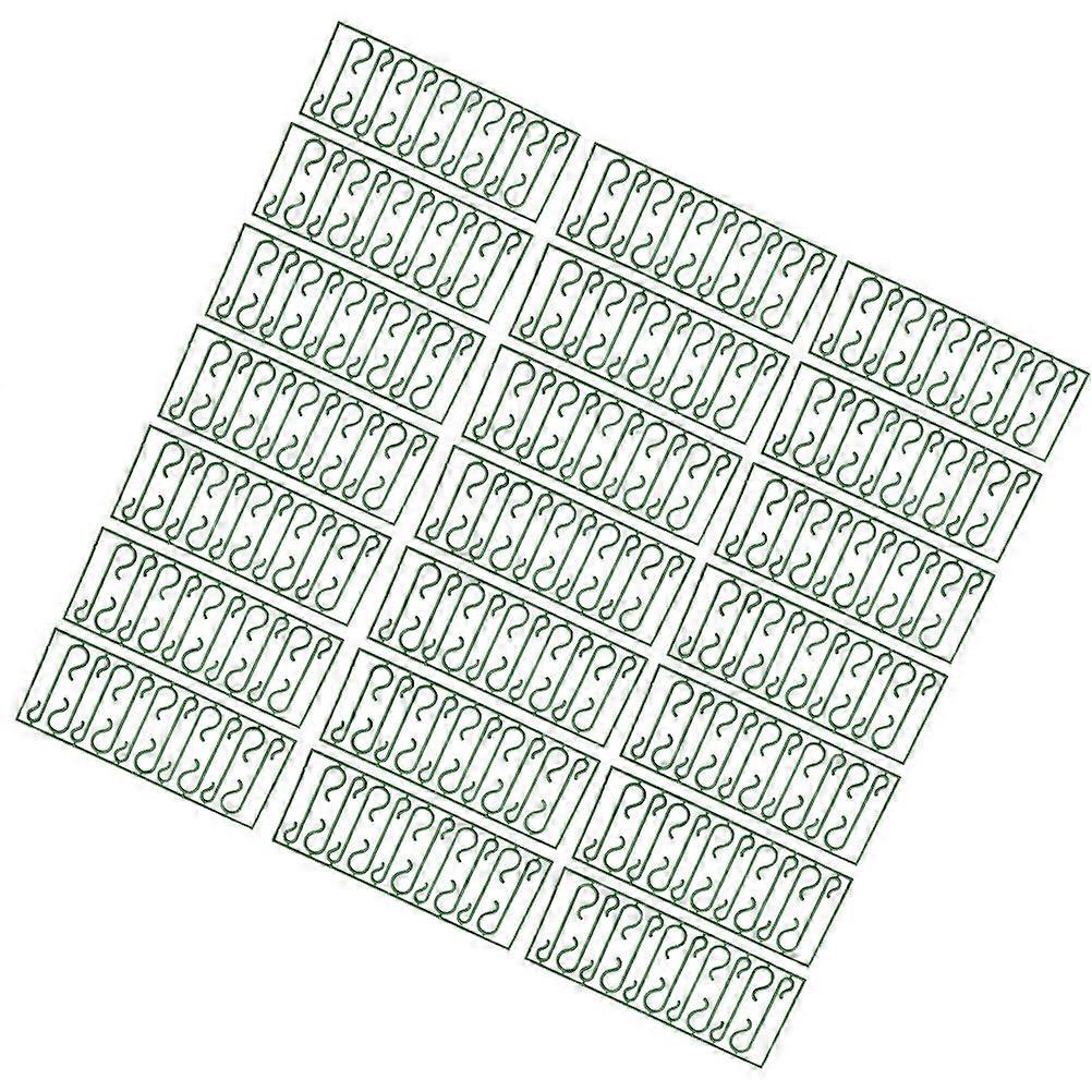 Hanging Plastic Hook Christmas Ornament S Shape Hook for 500Pcs