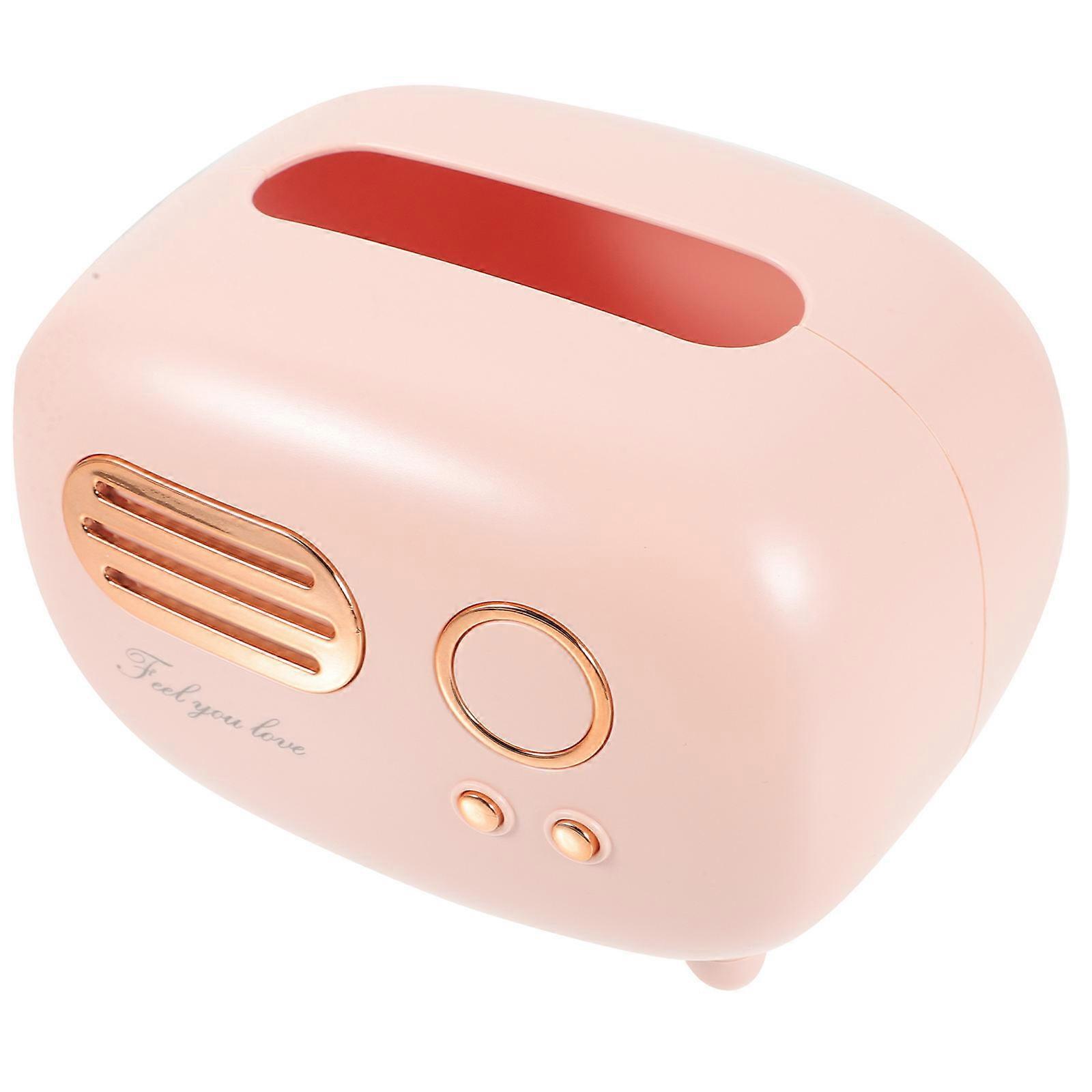 Tissue Box TV Shape for Home Use 1Pcs Creative Household Napkin Case