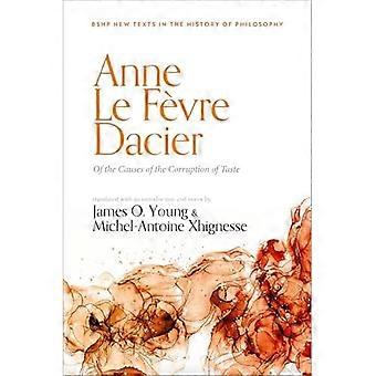 Anne Le Fevre Dacier: over de oorzaken van de aantasting van de smaak
