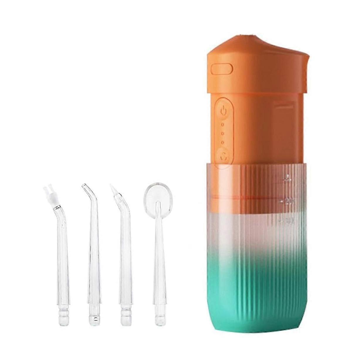 Hydropulseur dentaire portable, mini, petit, orange