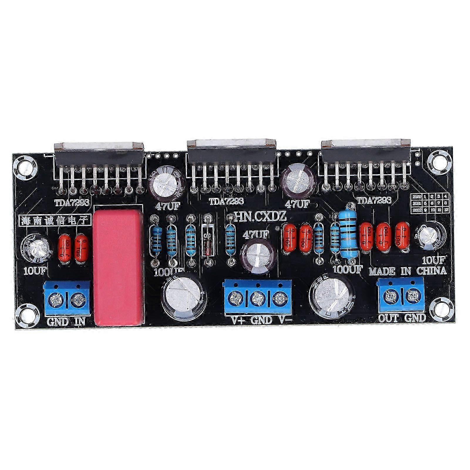 3 Parallel Amplifier Board Mono Audio Receiver Power Amplification Module 255W TDA7293 intelligence