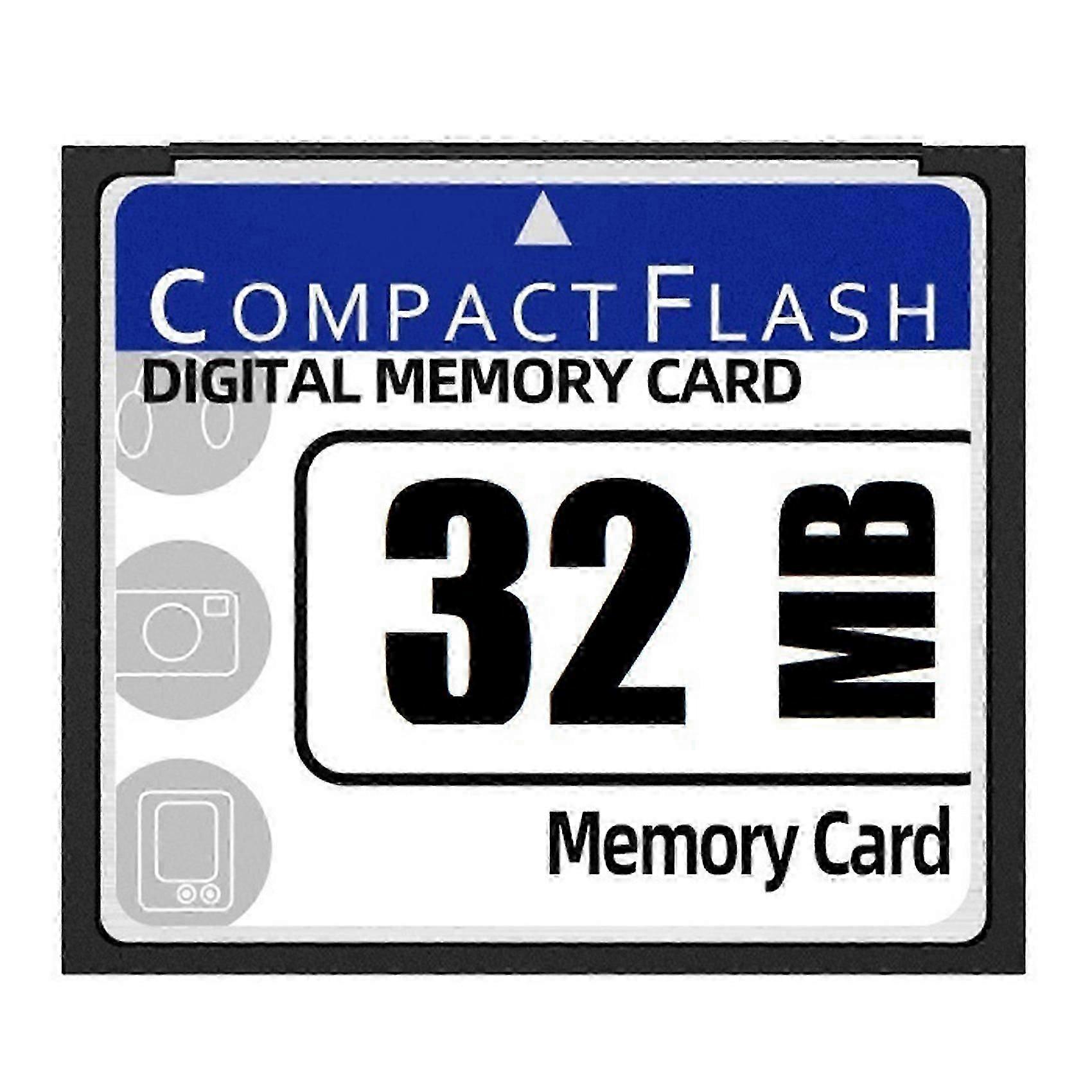 32MB Compact Flash Memory Card compatible with Camera, Advertising Machine, Industrial Computer Card