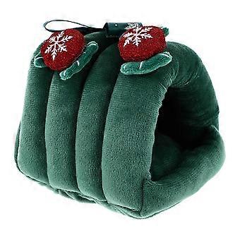 Warm katoenen huisje/nest voor hamsters, winterset (3 stuks, diverse kleuren)