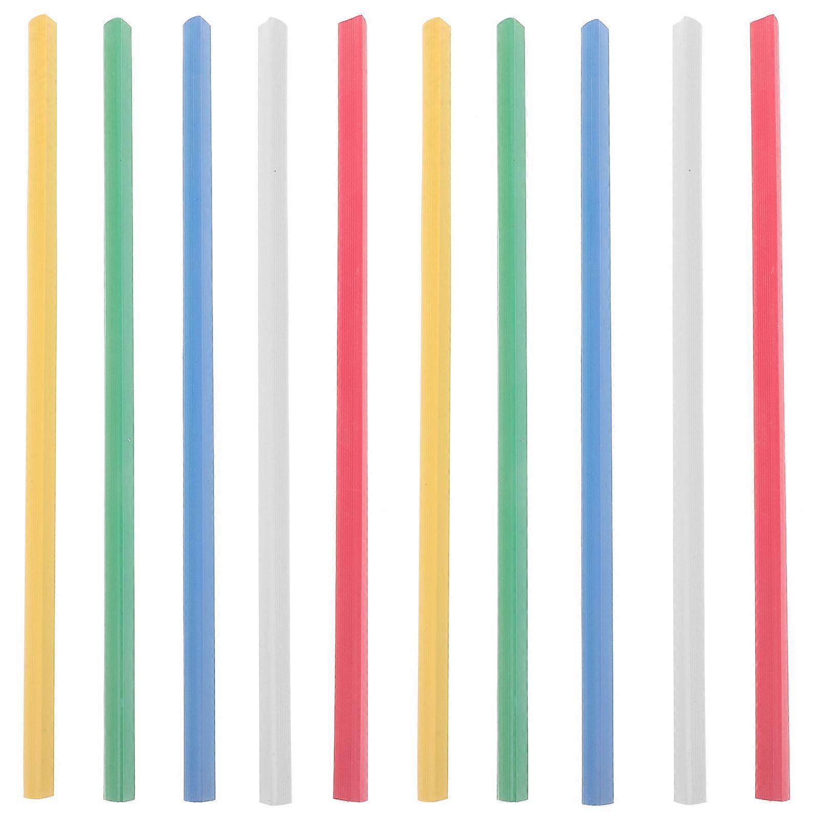 30Pcs Bookbinding Slide Binders Spine Bars Slide Grip Binding Bars Plastic Slide Binders