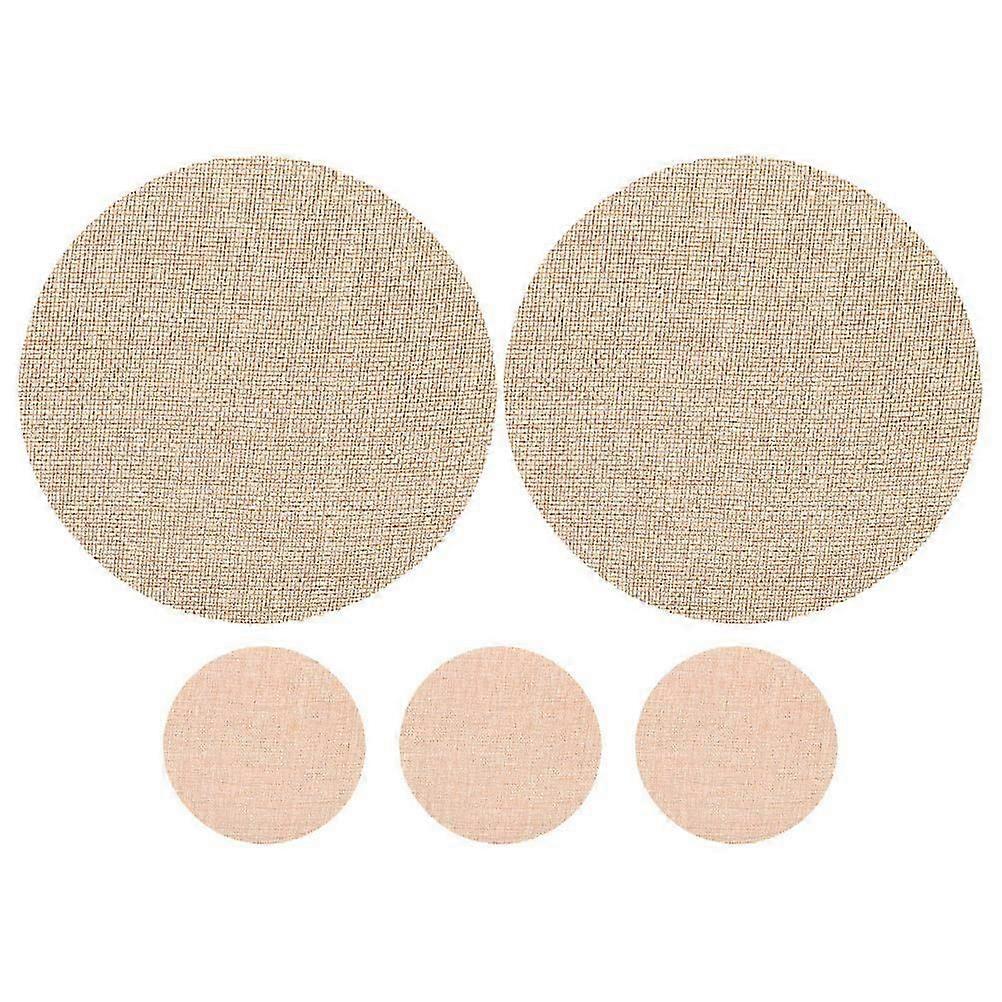 Coffee Fabric Lampshade Diffuser for Pendant Light 5Pcs Soft Light Covers