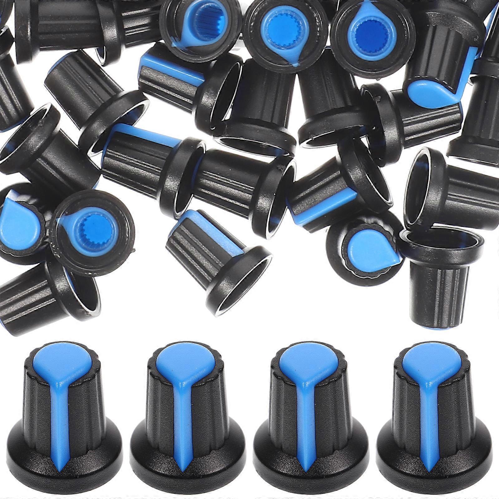 Guitar Potentiometer Knobs for Sound Adjustment 100Pcs Plastic Multi