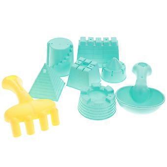 1 Set of Children Beach Toys Castle Making Sand Toys Sand Digging Toys Portable Sand Toys