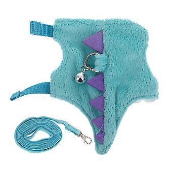 Harnais pour lapin : harnais pour dragon barbu, laisse, corde de traction pour petits animaux, gilet pour lézards, furets, lapins, hamsters