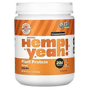 Manitoba Harvest, Organic Hemp Yeah!, Plant Protein Blend, Unsweetened, 1 lb (454 g)