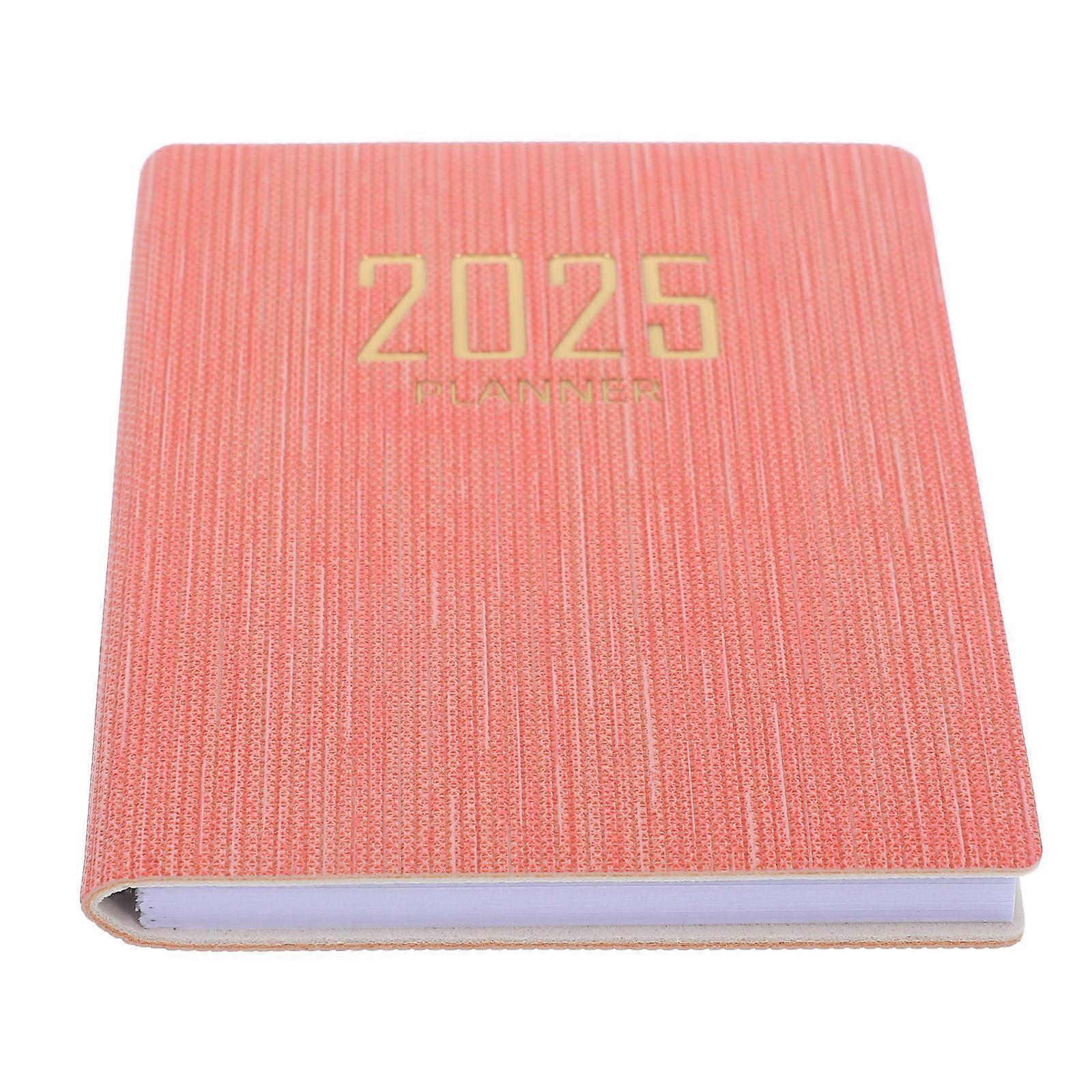 Multi-Function Academic Planner Notepad for Writing 5Pcs Mini Schedule Notebook Pink