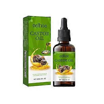 Organic Castor Oil, A Nourishing And Smoothing Hair Repair Oil For Permed, Dyed, Damaged, Dry, And Frizzy Hair.