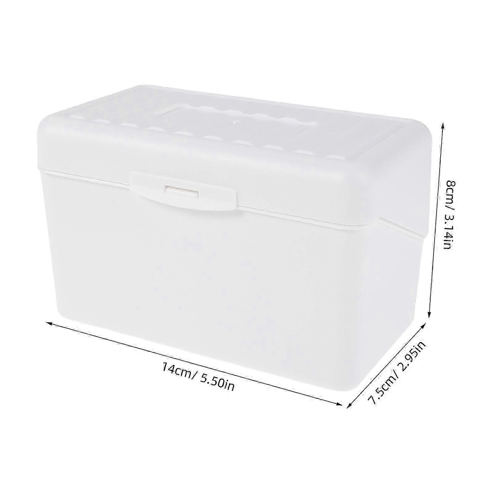 Study Index Cards White 50Pcs for Efficient Note Taking with Box