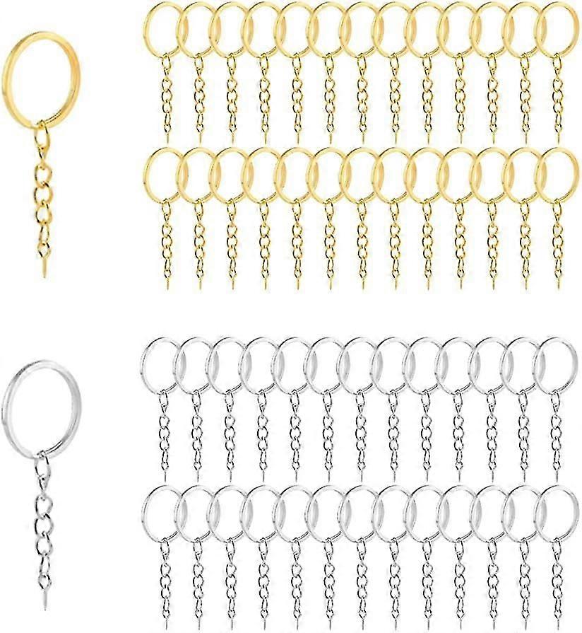 60pcs  Keychain Key Chain Ring Key Chain Ring Key Chain Ring Key Chain Rings
