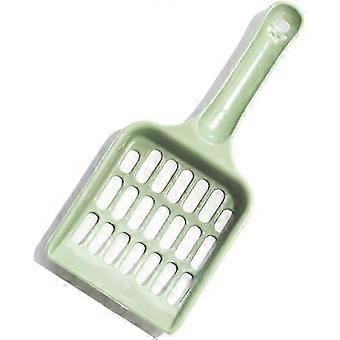 Cat Litter Scoop Pet Toilet Cleaner Litter Removal Easy to Use Strong and Durable Long Lasting Dog Cat Toilet Cleaner Toilet Supplies (Green),H