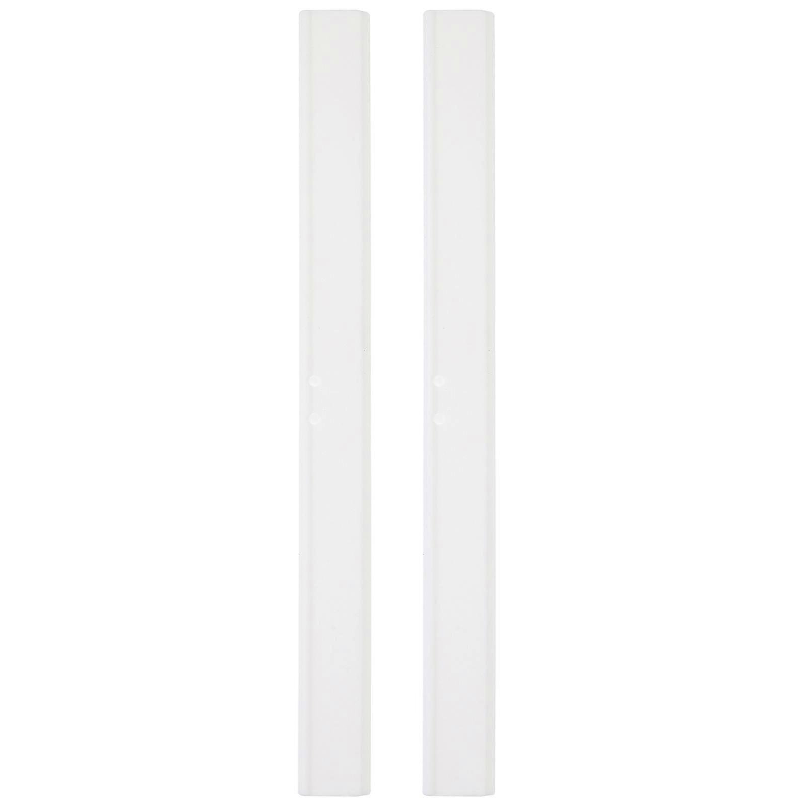 2pcs Replacement Squeegee Rubber Strip Squeegee Refill Strip Glass Squeegee Part