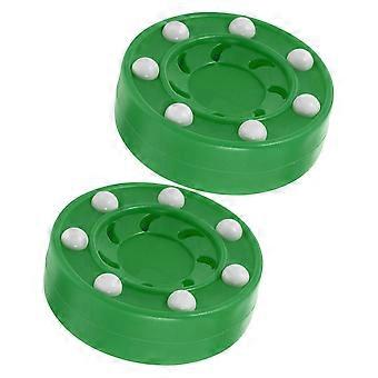 Ice Hockey Training Puck Plastic Hockey Puck for Game Use 6 Pieces