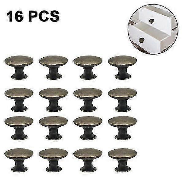 16 drawer knobs, vintage cabinet knobs.