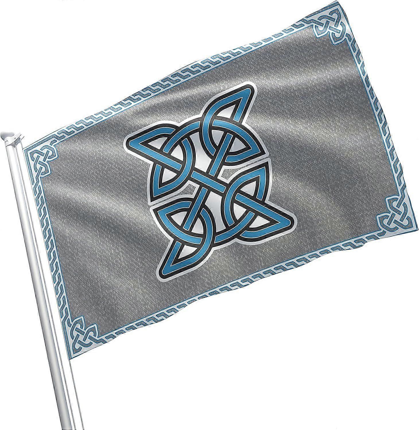 Celtic Religious Symbol Flag QI 1335