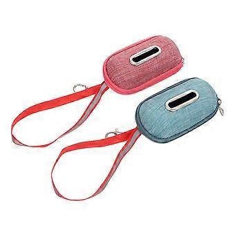 Pet Waste Bag Dispenser Portable Dog Poop Bags Holders for Storage 2Pcs