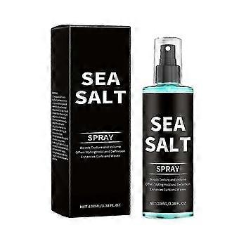 Spray de Cachos com Sal Marinho - Gel Modelador de Longa Duração para Cachos Elásticos, Ondas de Praia e Textura Despojada.