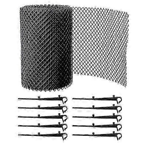 Black Eaves Deciduous Anti Blocking Net Mesh 6mm Garden Cleaning Tools Kit
