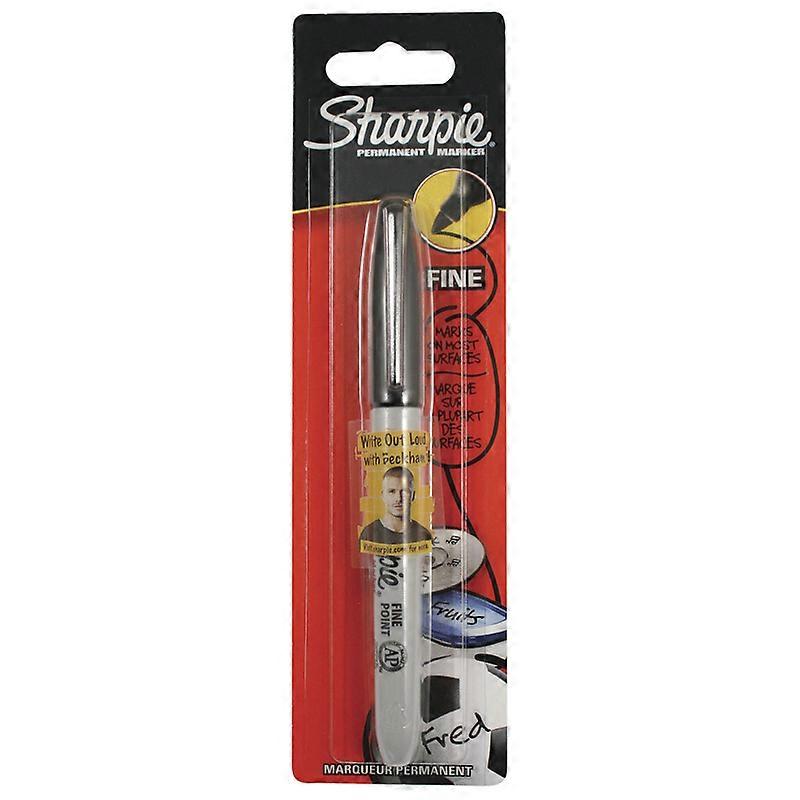 Sharpie permanent markör svart singel