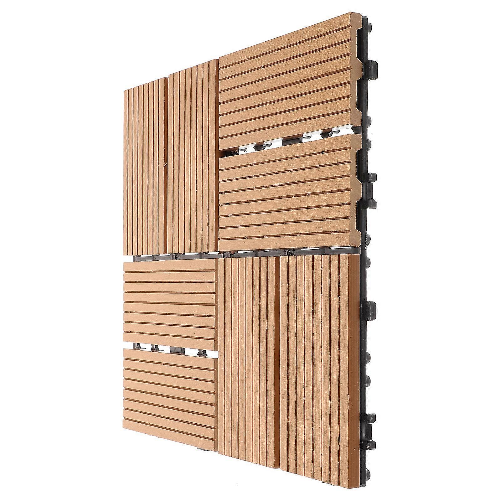 Interlocking Deck Tile Outdoor Flooring Patio Floor Decking Tile Replacement