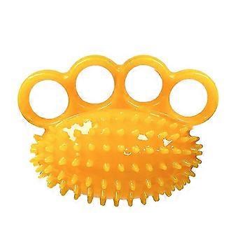 Hand Exercise Ball Finger Exerciser Strength Trainer Exercise Stress Relief Balls Yellow nlok