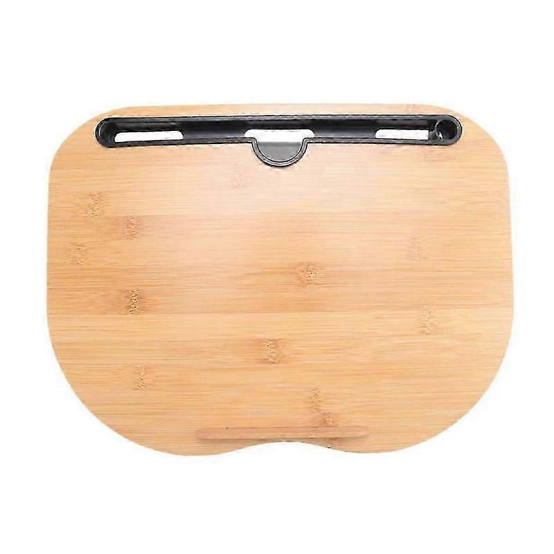 Adjustable lap desk with pillow support for comfort
