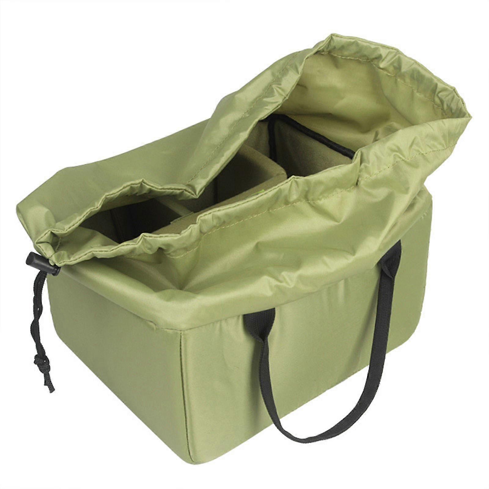 Camera Compact Insert Sack Adjustable Travel Protective Sack Camera Sack Insert Green