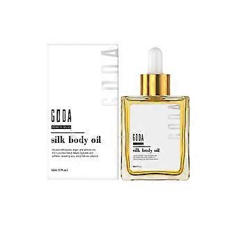 1-3X GODA Silk Body Oil Women - Firming Anti Aging Moisturizing Formula, Crepey Skin Hydrating After Shower