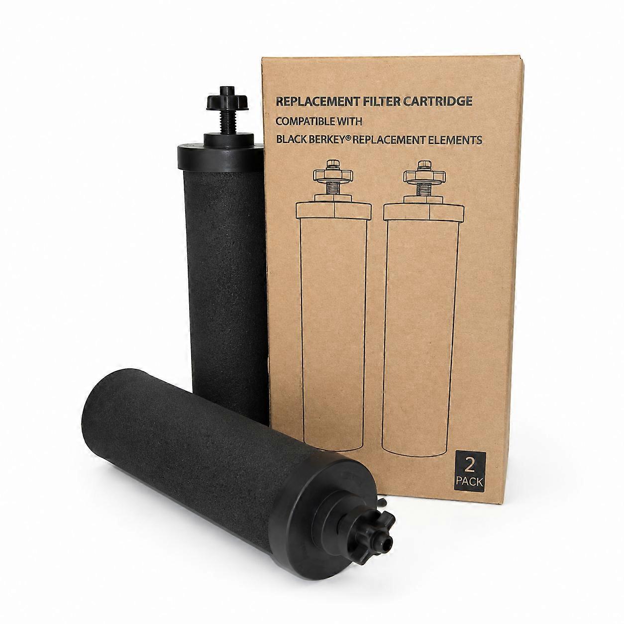 2 Pack Water Filter Replacement Compatible with Berkey BB9 2 Gravity Water Filter System