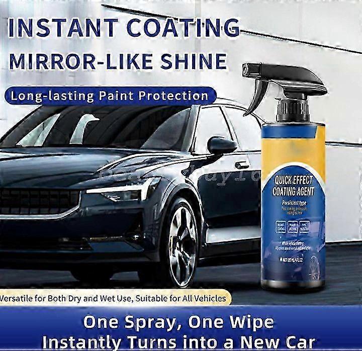 Quick-Acting Car Coating Spray | Advanced Protection | Multi-Function | Easy Application