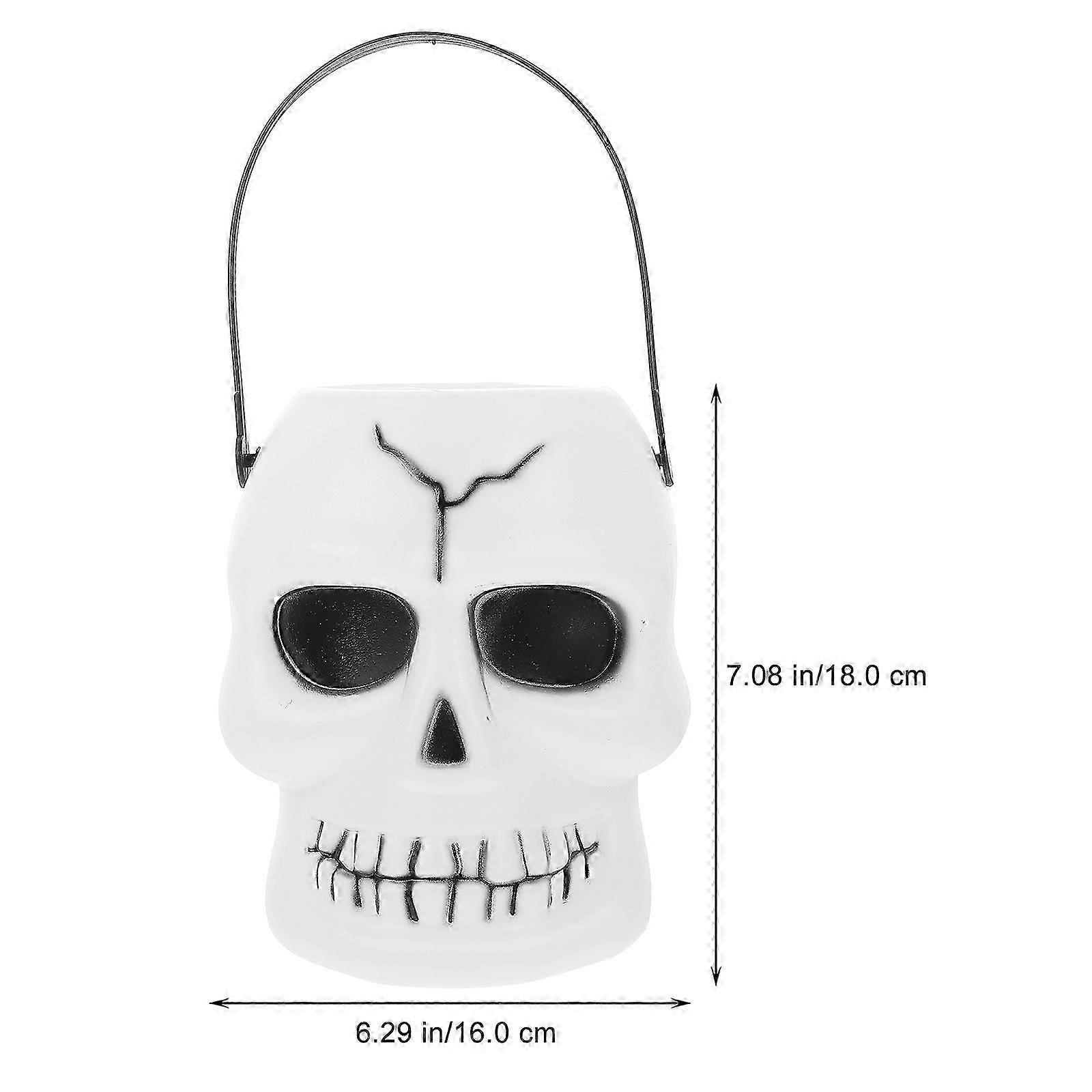 Halloween Candy Basket Decorative Handheld Jar