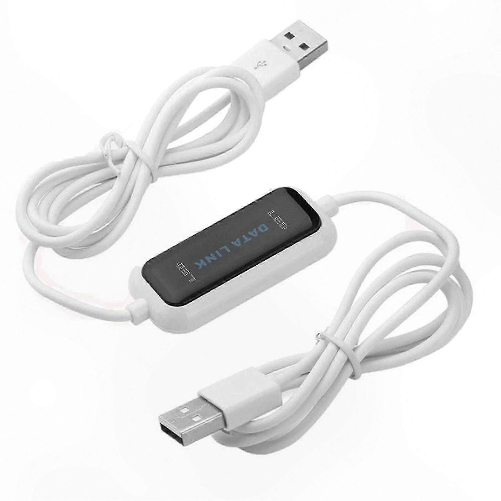 USB PC to PC Data Transfer Cable for Easy File Sharing and Sync with Bridge Connection