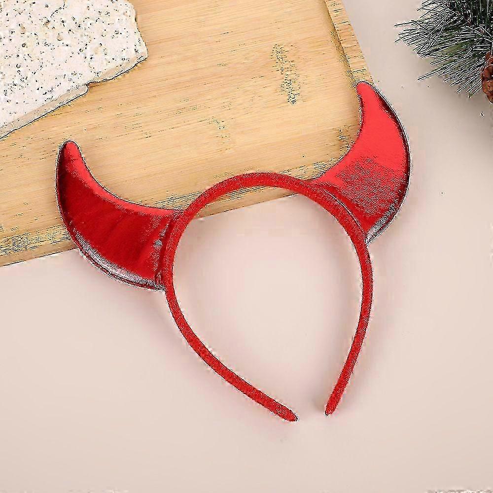 Halloween devil horns headband