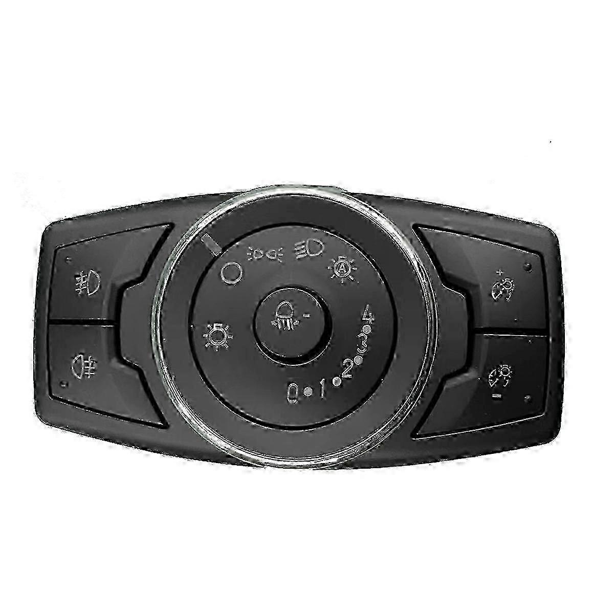 Adjustable Height Headlight Switch compatible with compatible withd Focus 2012-2015 Models with BM5T-13A024CPL Dash Control ButtonBlack Edition 1229